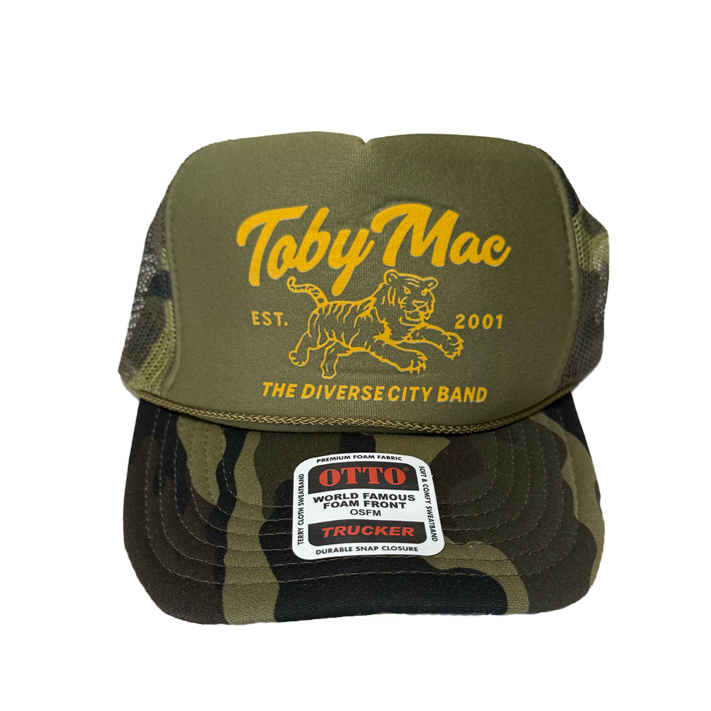 Tiger Camo Trucker Hat