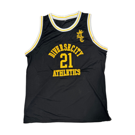 BLACK Diverse City Basketball Jersey