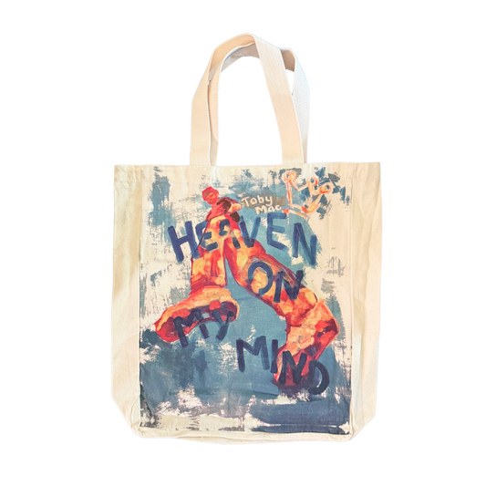 Heaven On My Mind Large Graffiti Tote