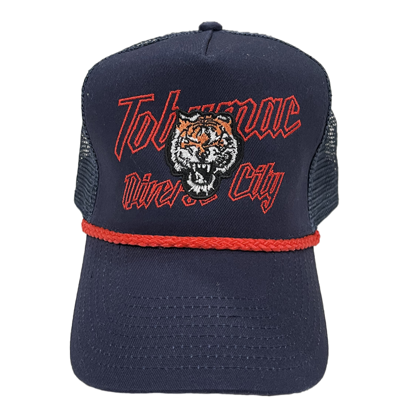 Blue Tiger Rope Hat