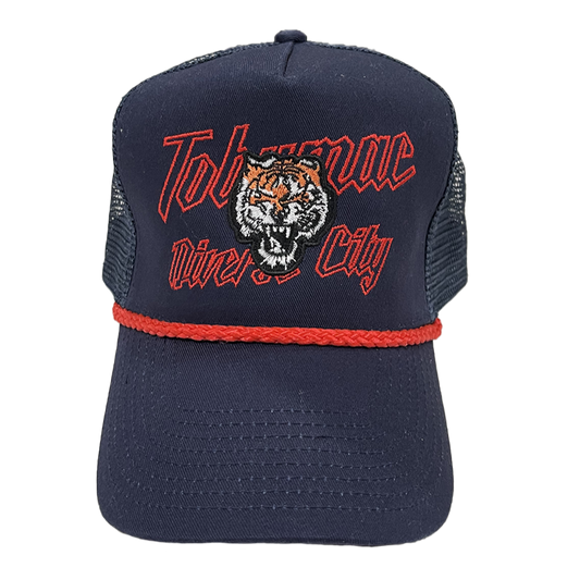 Blue Tiger Rope Hat