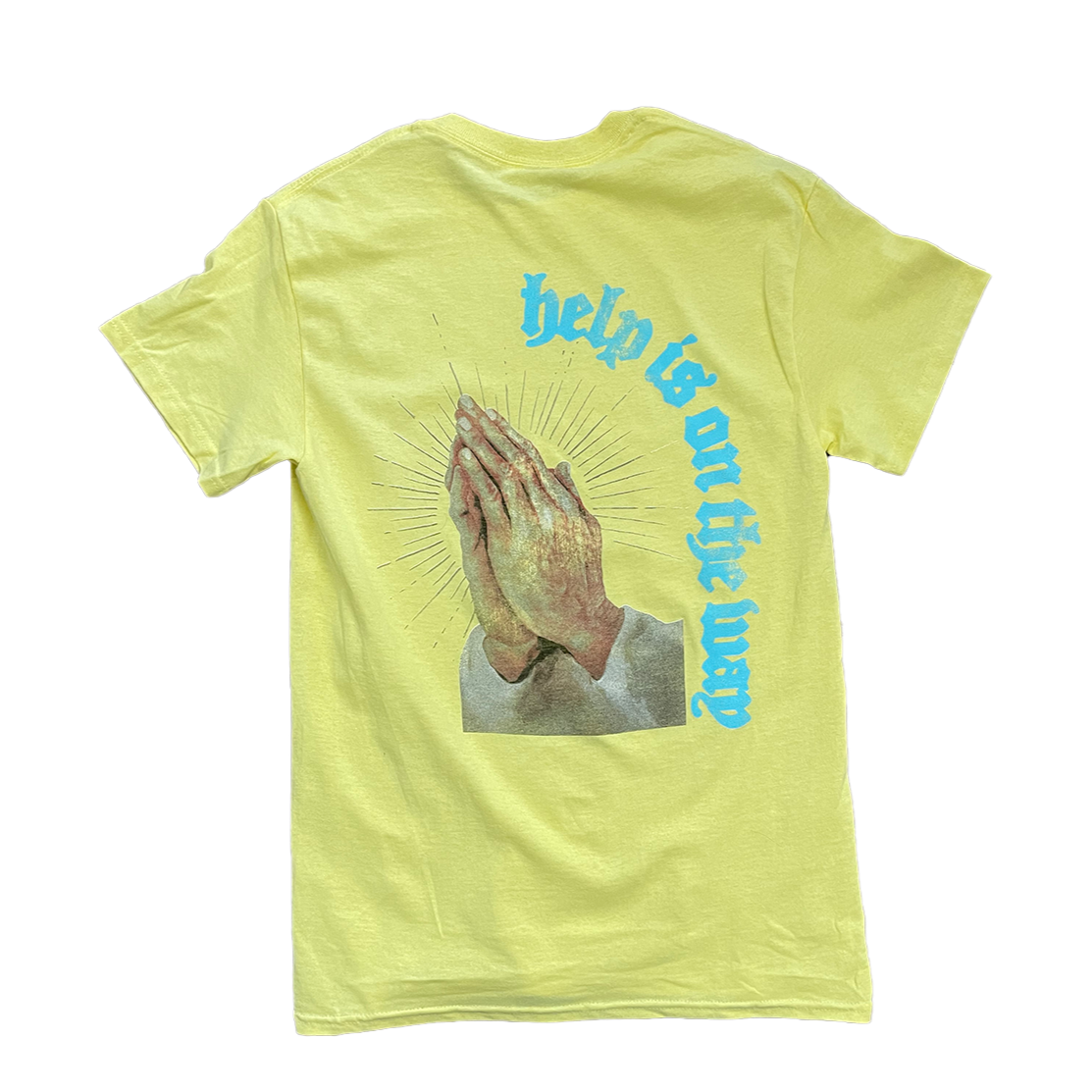 Yellow Help Is On The Way Tee