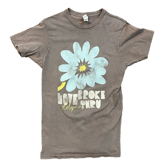 Youth Love Broke Thru Blue Flower Tee